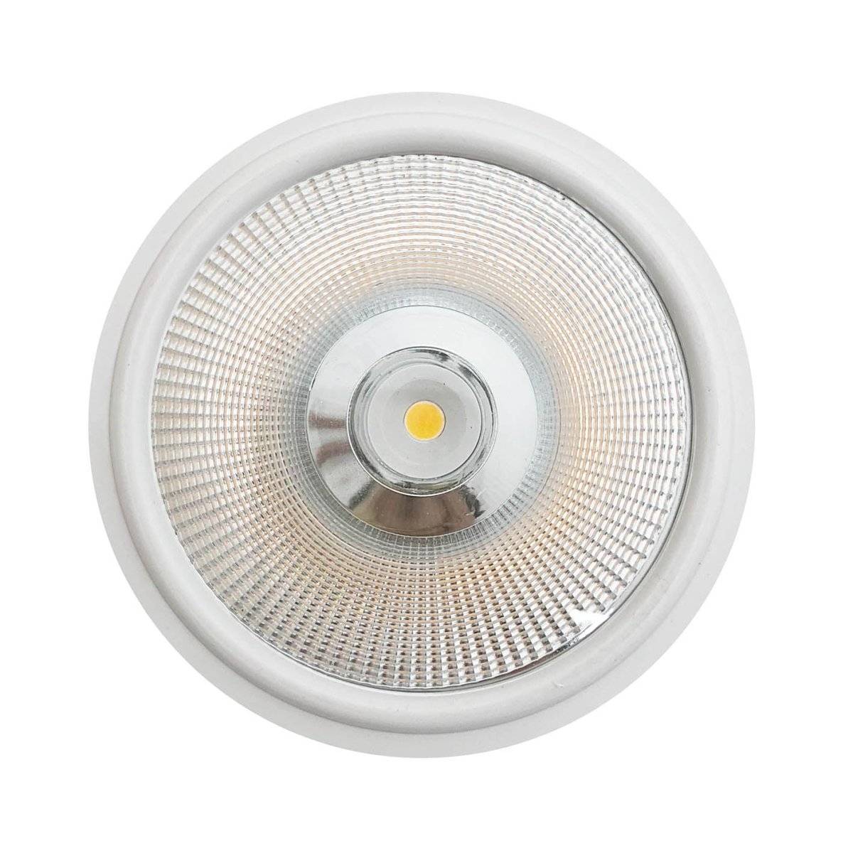 Pack de 5 - Ampoule LED 20W AR111 COB Rond - Blanc Neutre 4000K - 5500K - SILAMP-4