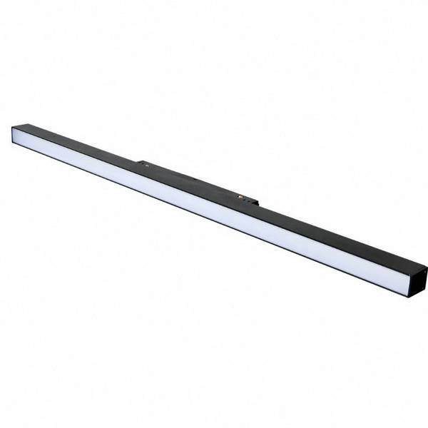 Profilé LED sur Rail Magnétique 48V 20W Dimmable Noir - Blanc Neutre 4000K - 5500K - SILAMP