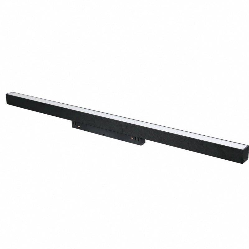 Profilé LED sur Rail Magnétique 48V 20W Dimmable Noir - Blanc Neutre 4000K - 5500K - SILAMP-2