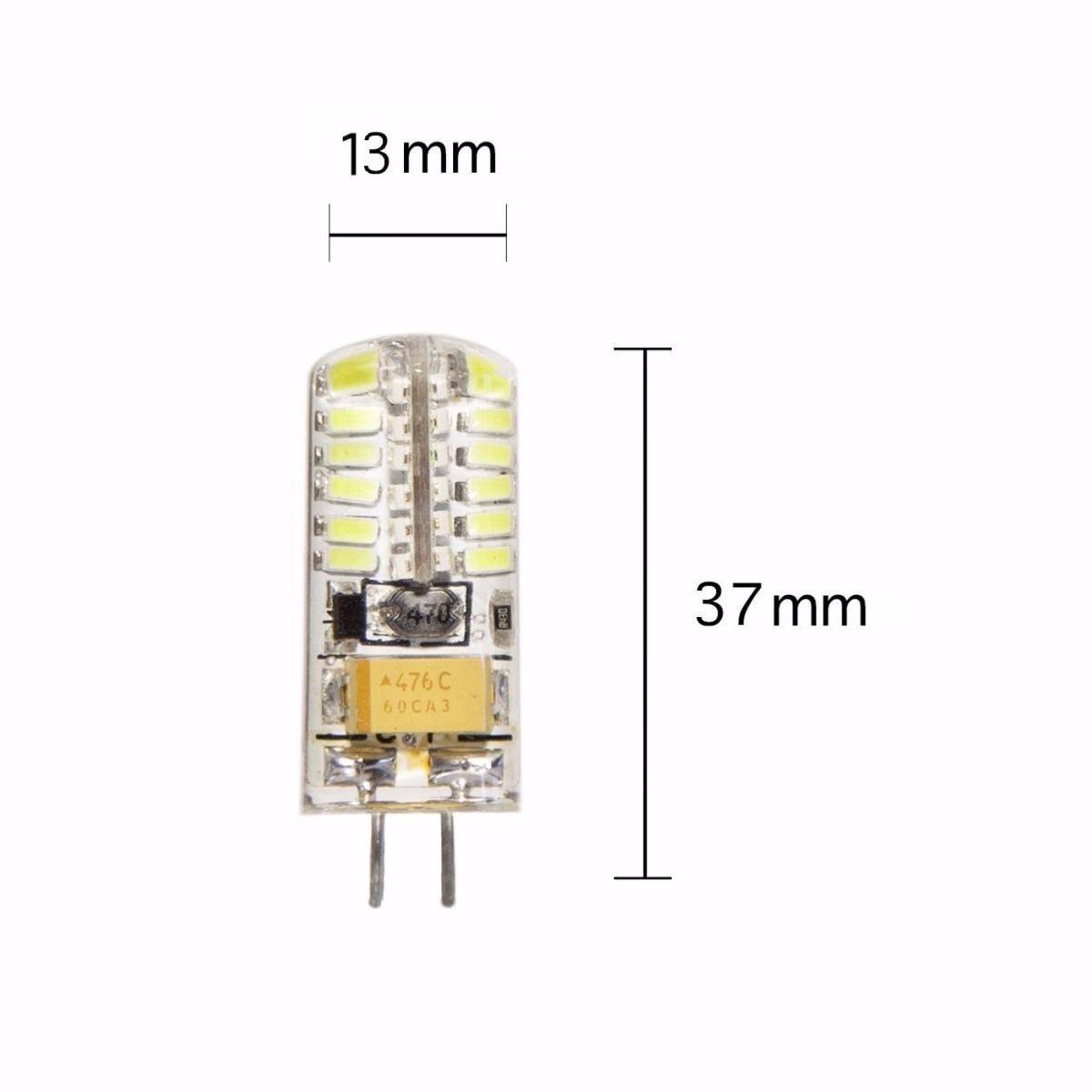 Ampoule LED G4 12V 3W SMD2835 24LED 360° - Blanc Chaud 2300K - 3500K - SILAMP-2