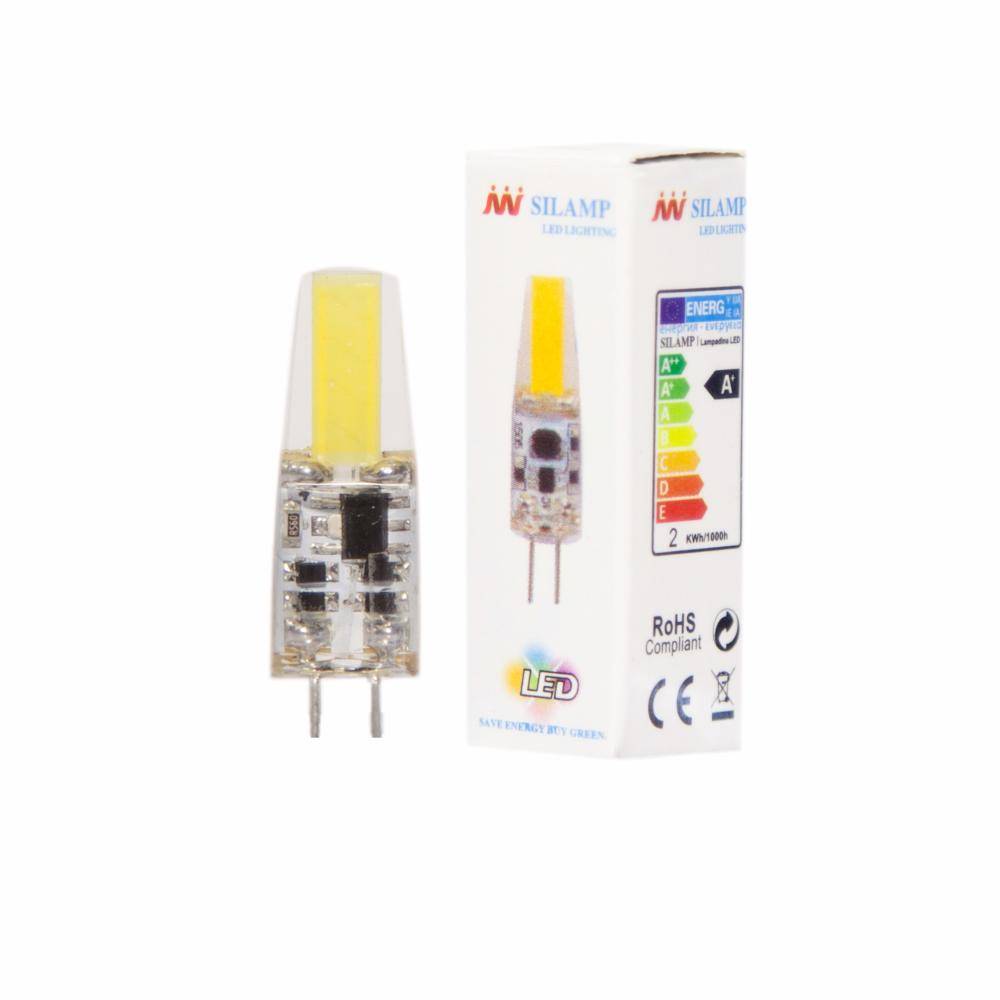 Ampoule LED G4 2W 12V COB 360° - Blanc Chaud 2300K - 3500K - SILAMP-3