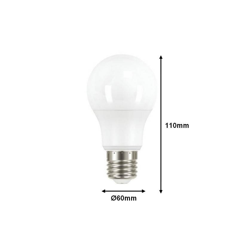 Ampoule LED E27 Dimmable 11W A60 - Blanc Froid 6000K - 8000K - SILAMP-3