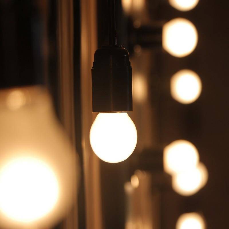 Pack de 10 - Ampoule LED E14 8W 220V G45 300° - Blanc Chaud 2300K - 3500K - SILAMP-4