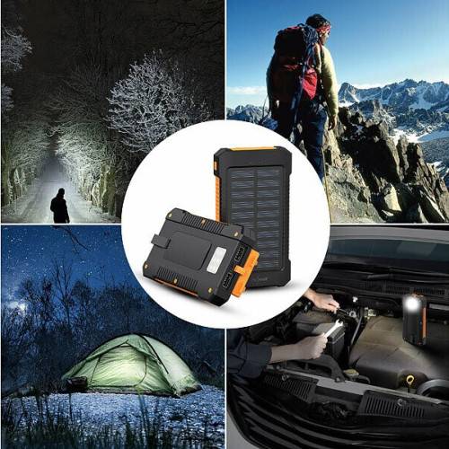 Batterie externe solaire 8000 mAh IP65-2