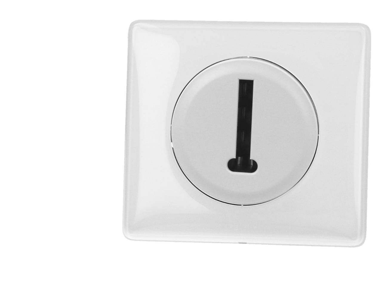 Les Prises Prise Téléphone 8 Contacts En T Neutre / Blanc-0
