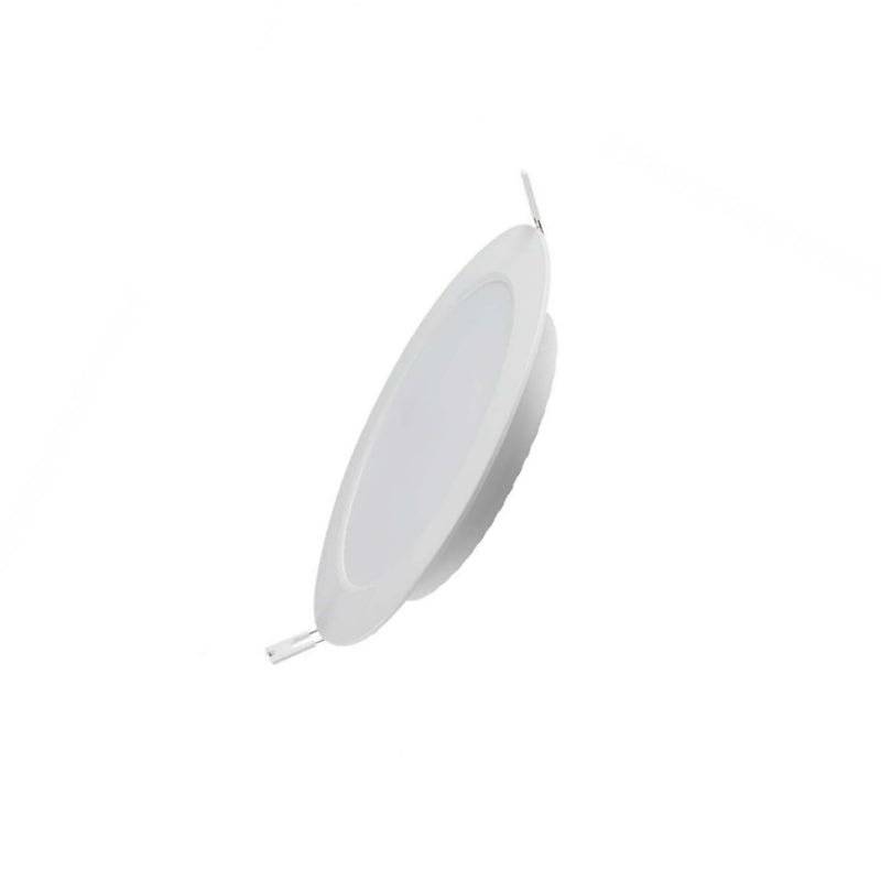 Spot LED Encastrable Rond BLANC 3W Transformateur Intégré - Blanc Neutre 4000K - 5500K - SILAMP-0