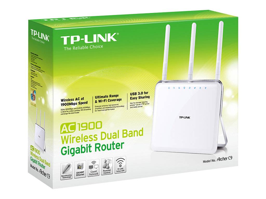 Routeur Wi-Fi TP-LINK Archer C9 1.9 GBit/s 5 GHz, 2.4 GHz-0