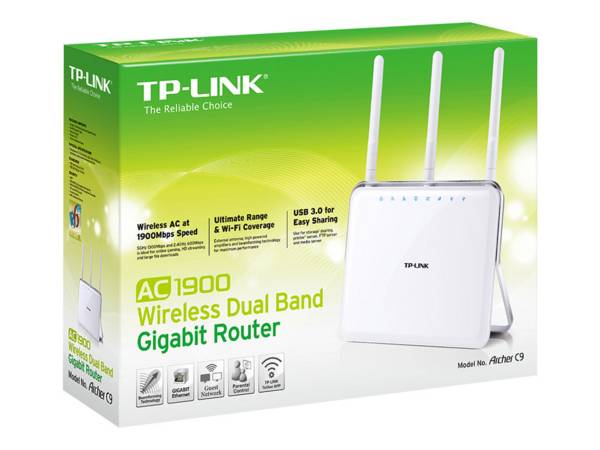 Routeur Wi-Fi TP-LINK Archer C9 1.9 GBit/s 5 GHz, 2.4 GHz