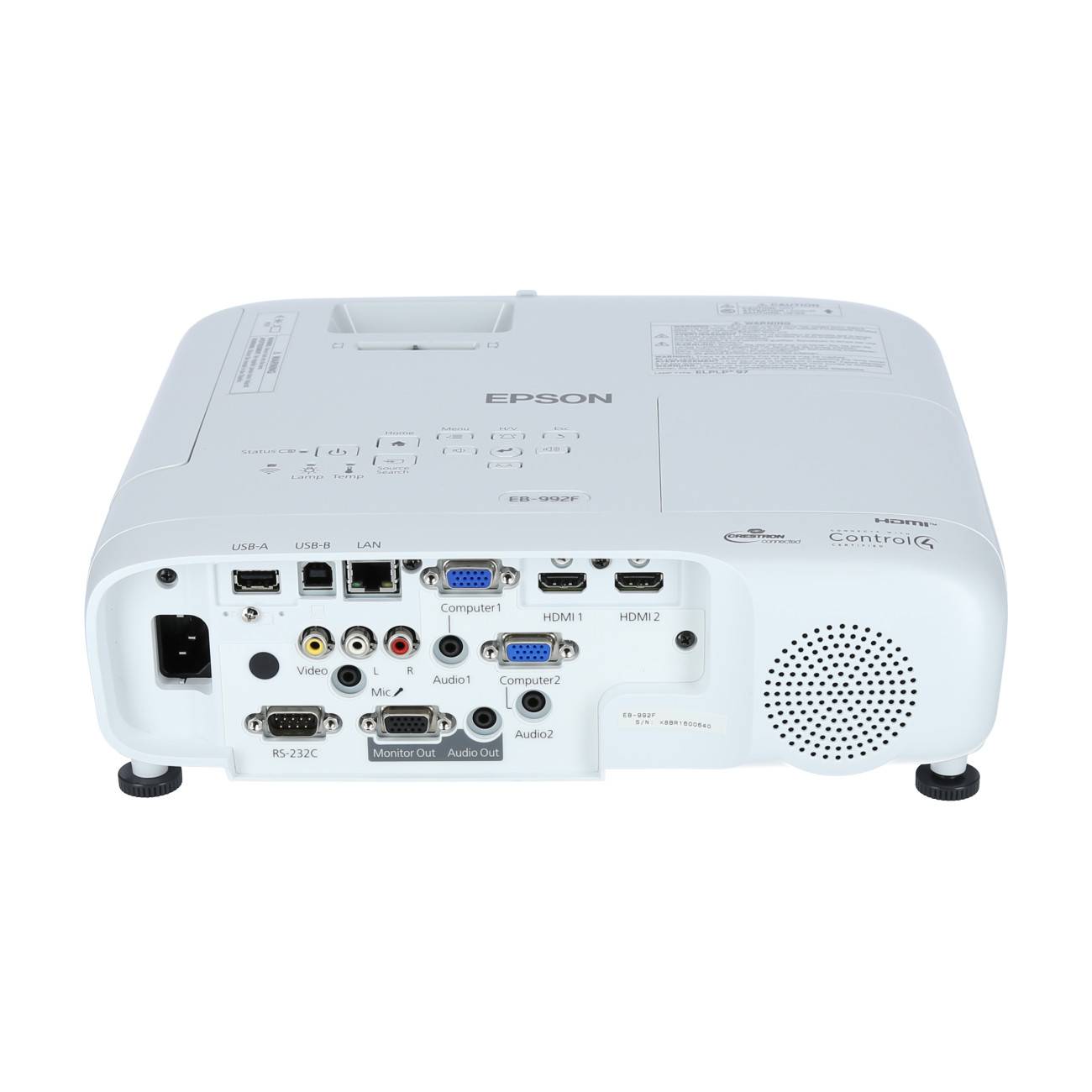 EPSON EB-992F 3LCD 4000Lumen Full HD projector 1.32:1 - 2.14:1-3