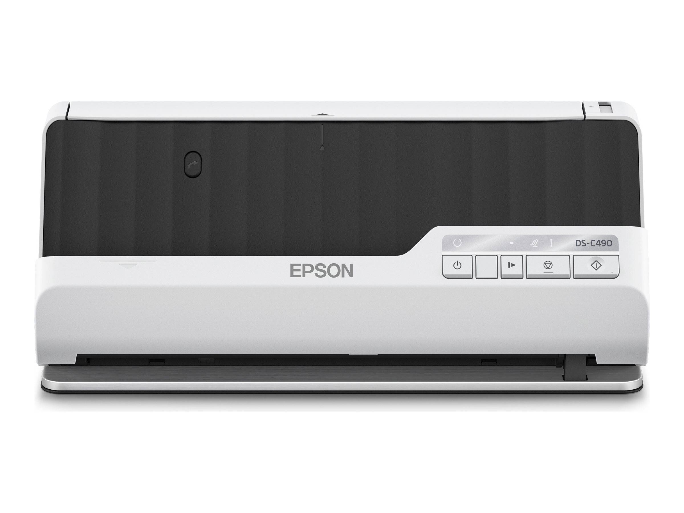 EPSON WorkForce DS-C490 Duplex Scanner A4/Legal 600dpi x 600dpi 40ppm ADF 20pages USB2.0-2