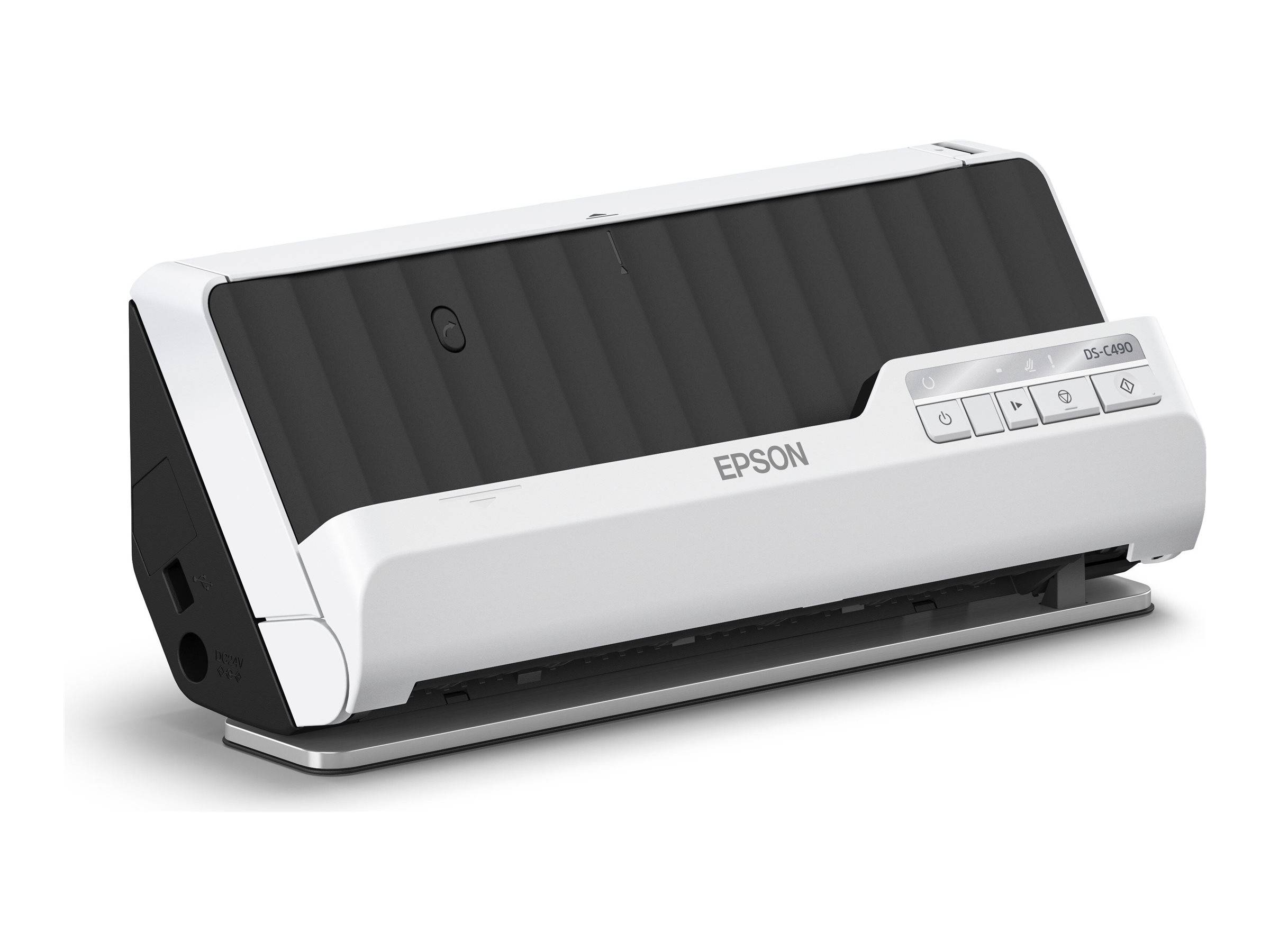 EPSON WorkForce DS-C490 Duplex Scanner A4/Legal 600dpi x 600dpi 40ppm ADF 20pages USB2.0-4