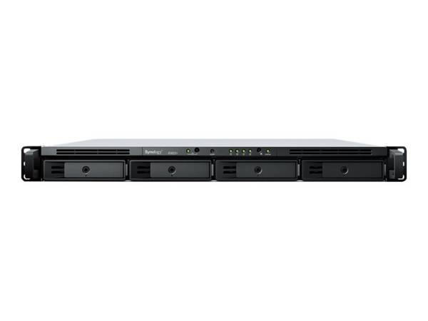 SYNOLOGY RS822+ 4-Bay NAS-Rackmount AMD Ryzen V1500B 4-core 2.2GHz 2Go DDR4 ECC SODIMM 2xUSB 3.2 RJ-45 4x1GbE