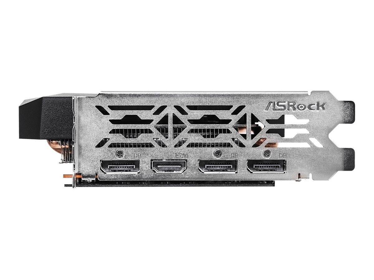 Asrock Challenger 90-GA41ZZ-00UANF, Radeon RX 7600, 8 Go, GDDR6, 128 bit, 7680 x 4320 pixels, PCI Express x8 4.0-3