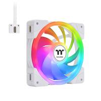 Thermaltake CL-F169-PL12SW-A Ventilateur pour PC blanc (l x H x P) 120 x 120 x 25 mm avec éclairage LED-1