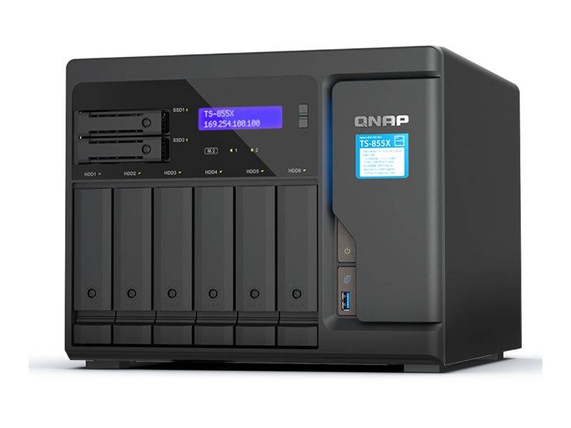 8-Bay NAS Intel Atom C5125 8GB RAM-0
