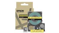 EPSON Colour Tape Yellow/Grey 12mm 8m LK-4YAS-4