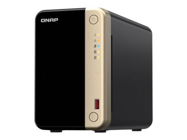 QNAP TS-264-8G 2-Bay desktop NAS Intel Celeron N5105/N5095 quad-core 8Go