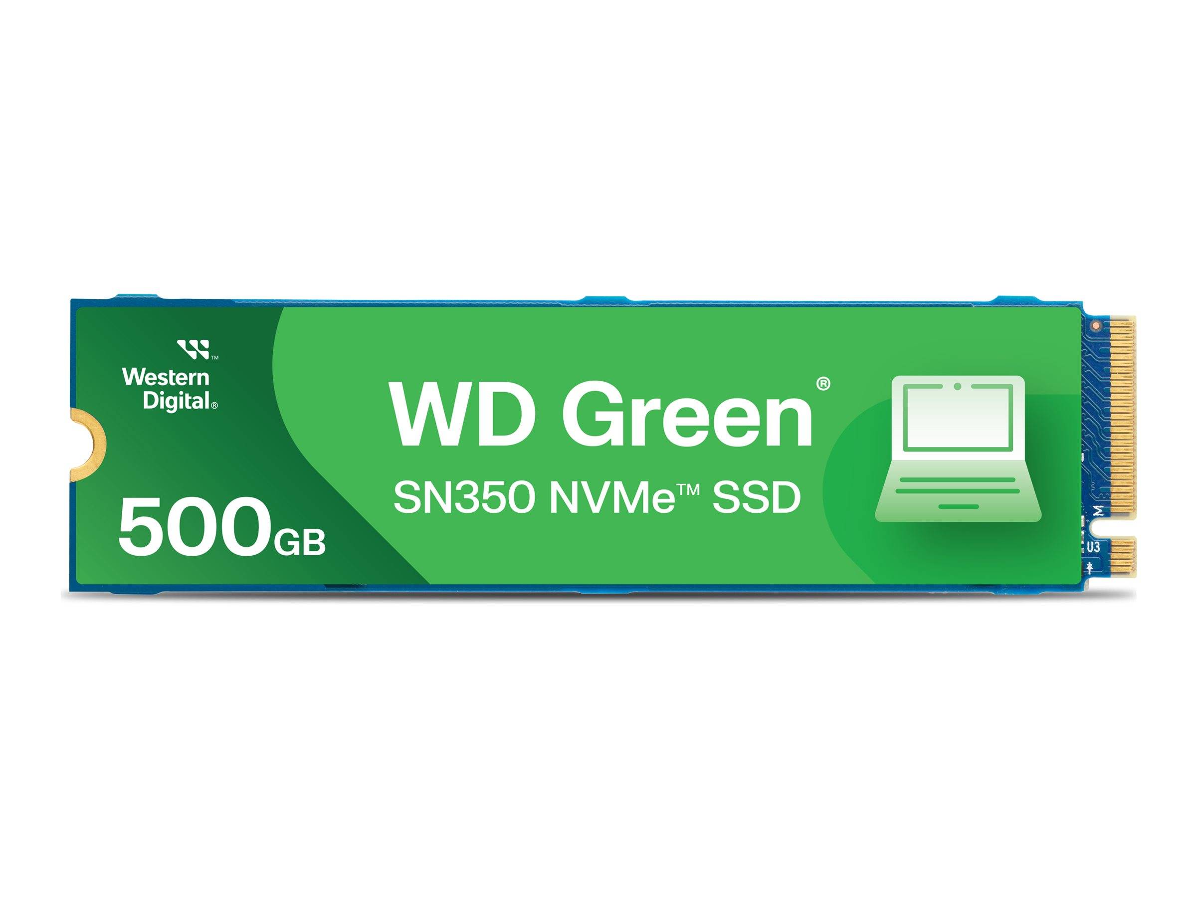 WD Green SN350 NVMe SSD 500Go M.2 2280 PCIe Gen3-3