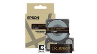 EPSON Metallic Tape Black/Gold 24mm 9m LK-6BKP-1