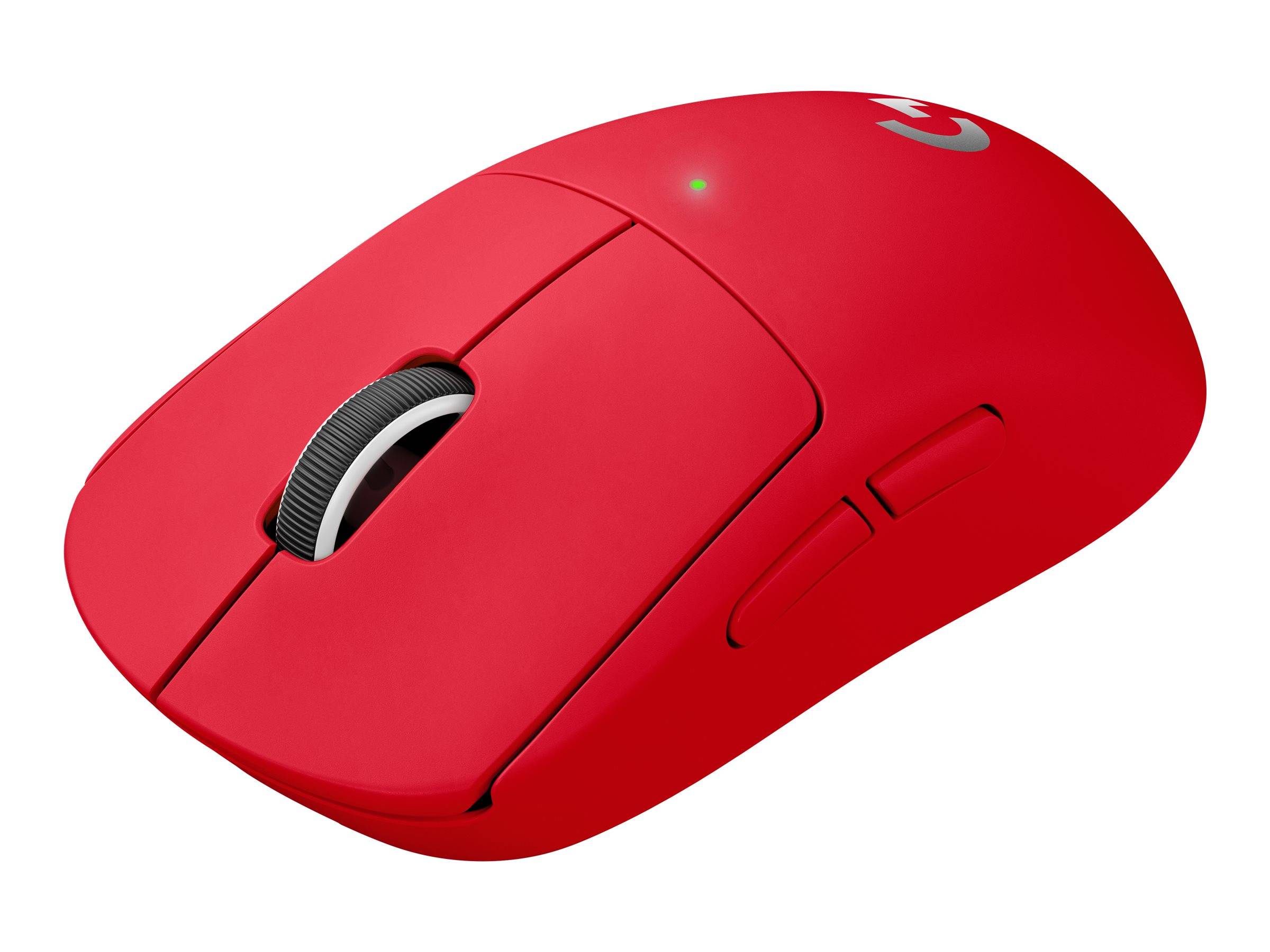 Logitech G 910-006785, Droitier, Optique, RF sans fil, 25600 DPI, 1 ms, Rouge-0