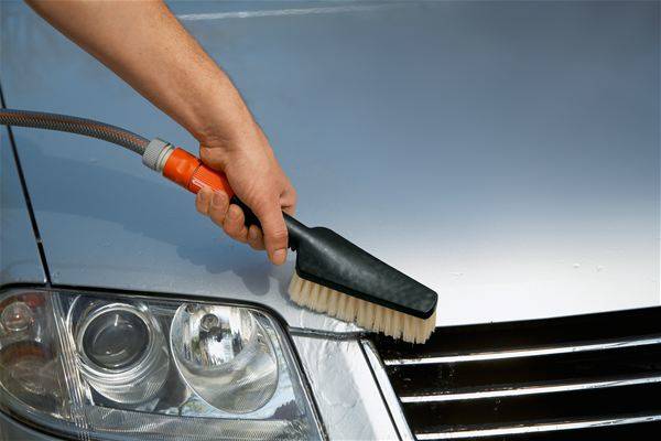 GARDENA 00987-20 987 Brosse de lavage manuelle Chlorure de polyvinyle-1