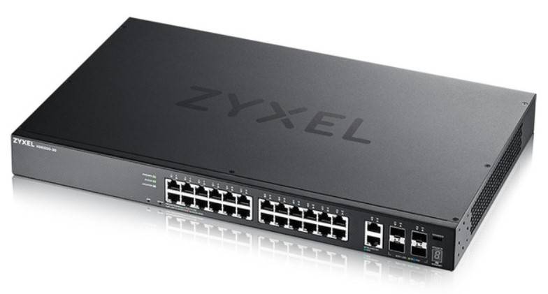 Zyxel XGS2220-30, Géré, L3, Gigabit Ethernet (10/100/1000), Grille de montage-2