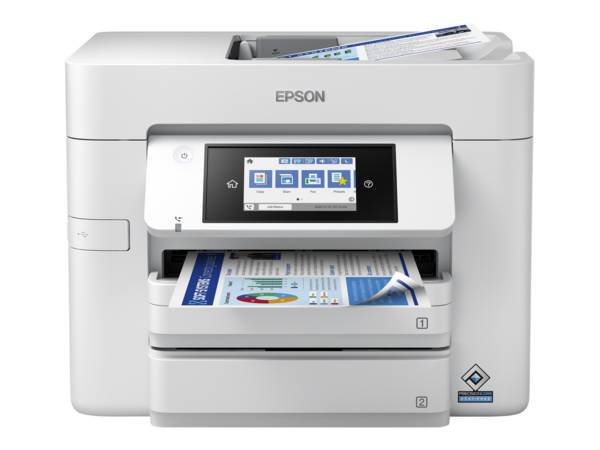 Epson WorkForce Pro WF-C4810DTWF, Jet d'encre, Impression couleur, 4800 x 2400 DPI, A4, Impression directe, Gris