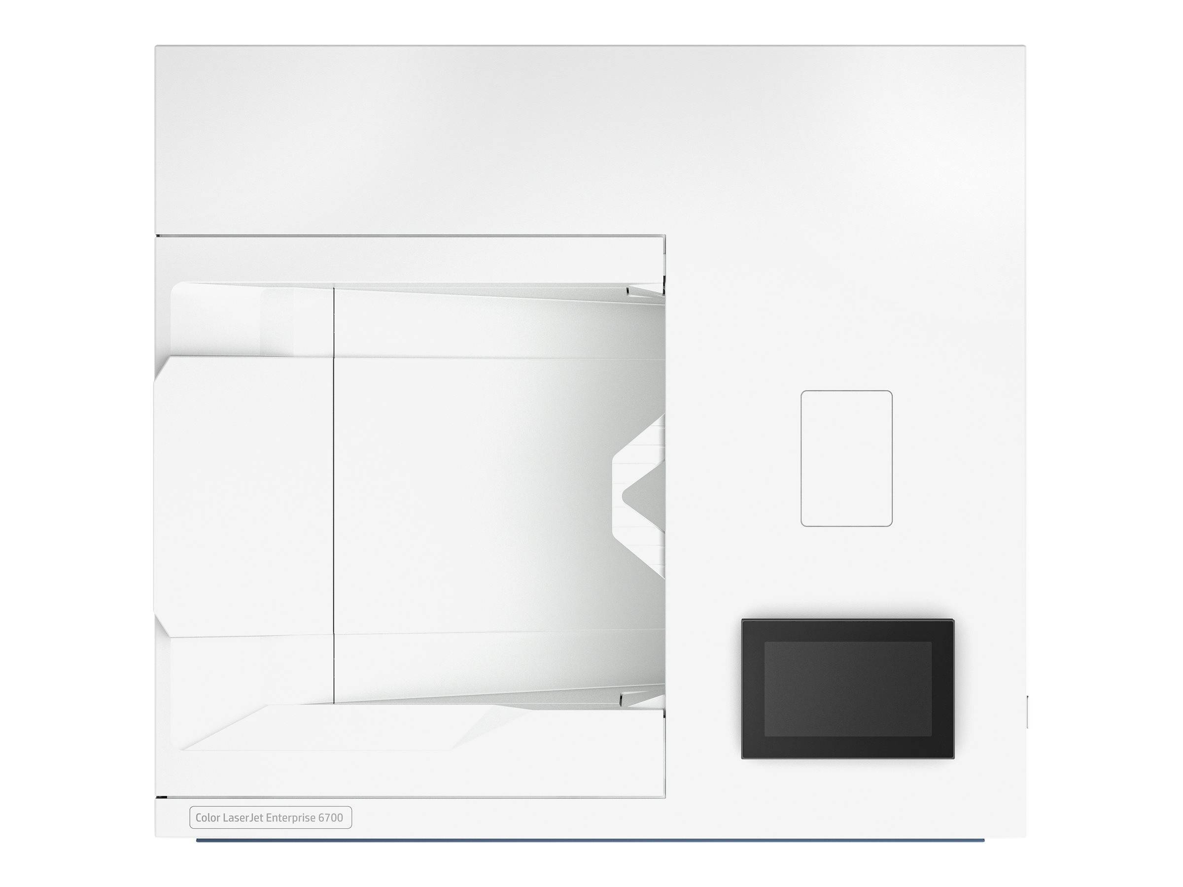 HP Color LaserJet Enterprise 6700dn Printer colour Duplex laser A4 1200x1200dpi 52ppm mono 52ppm colour 650sheets LAN US-4