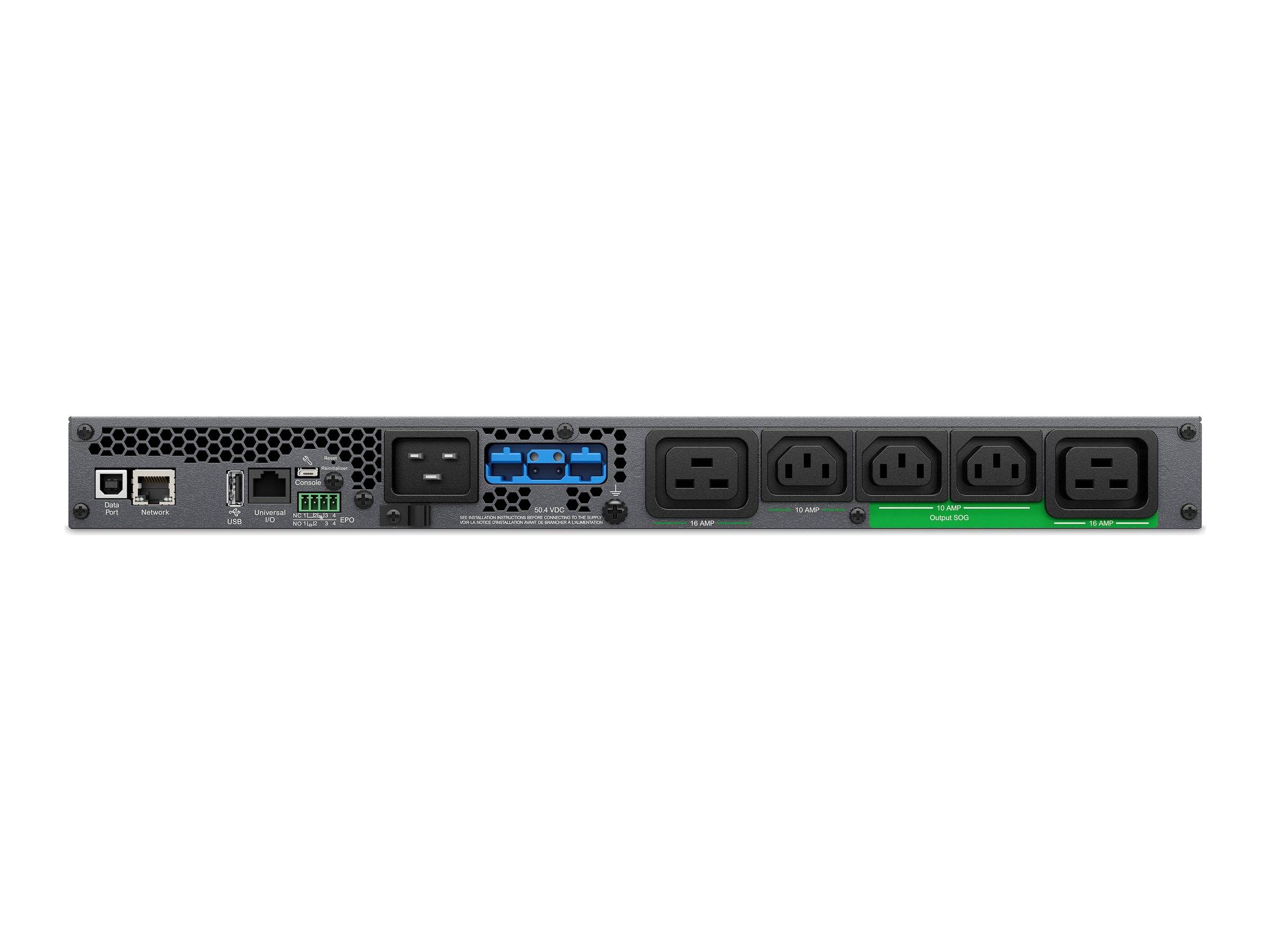 APC Smart-UPS Ultra UPS Li-ion rack-mountable AC 230V 3000Watt 3000VA 1-phase output connectors 5 1U 2.4m cord silver gr-1