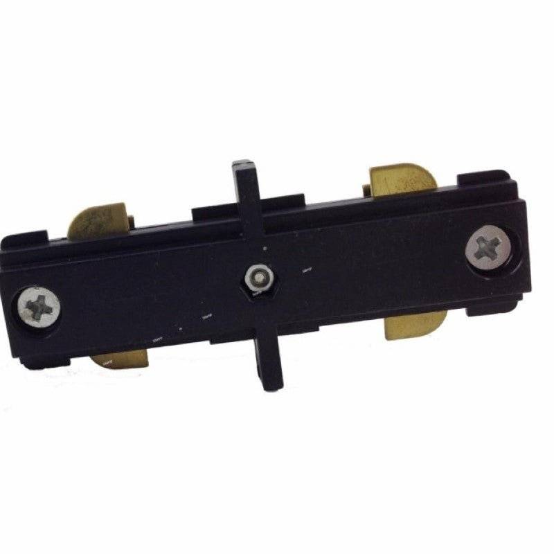 Connecteur LED Droit pour Rail Monophasé NOIR - SILAMP-0