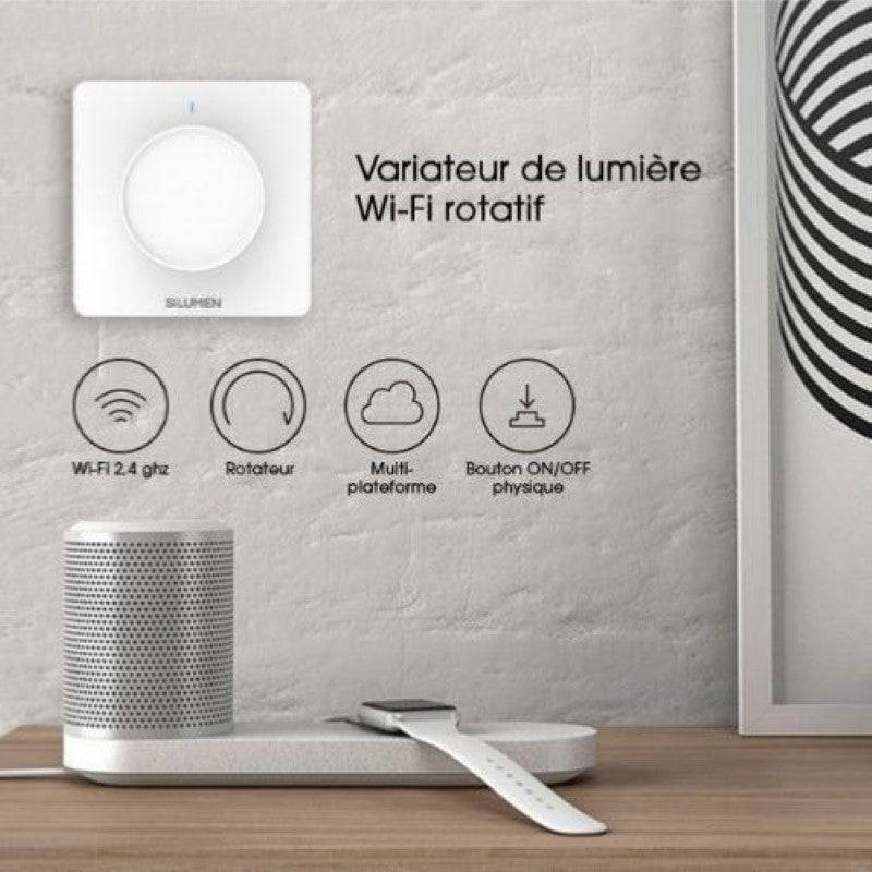Variateur de Lumière WiFi Rotatif - SILAMP-1