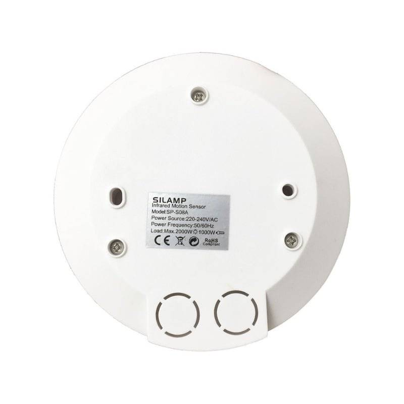 Détecteur de Mouvement en Saillie 6m 360° 220V Rond - SILAMP-2