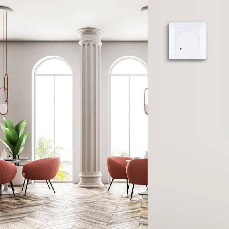 Détecteur de Mouvement Micro Ondes Encastrable Blanc - SILAMP-1