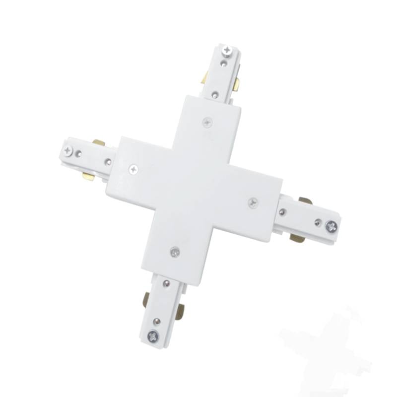 Connecteur X Rail Triphasé BLANC - SILAMP-0