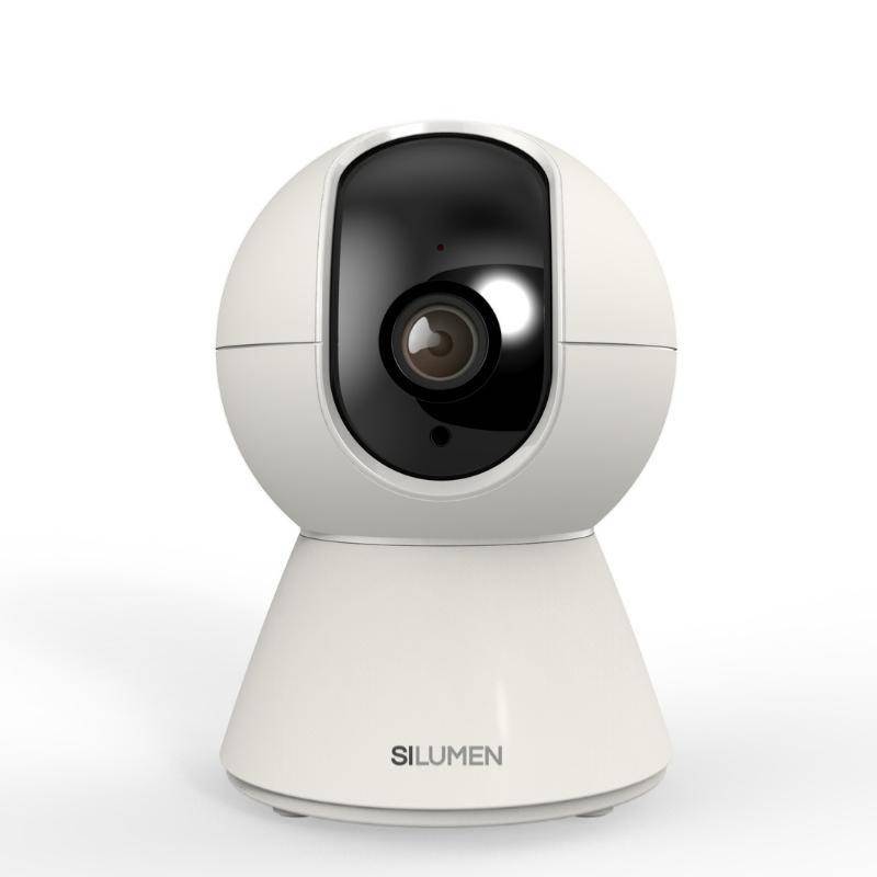Caméra de Surveillance Intérieure Connectée WiFi Ronde 360° 1080p - SILAMP-2