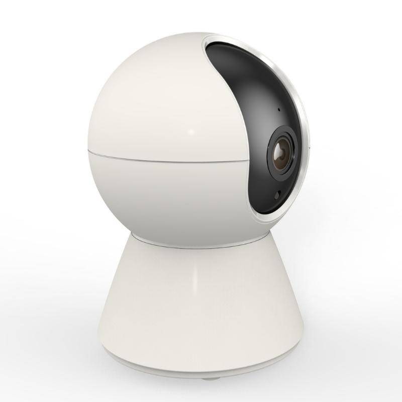 Caméra de Surveillance Intérieure Connectée WiFi Ronde 360° 1080p - SILAMP-3