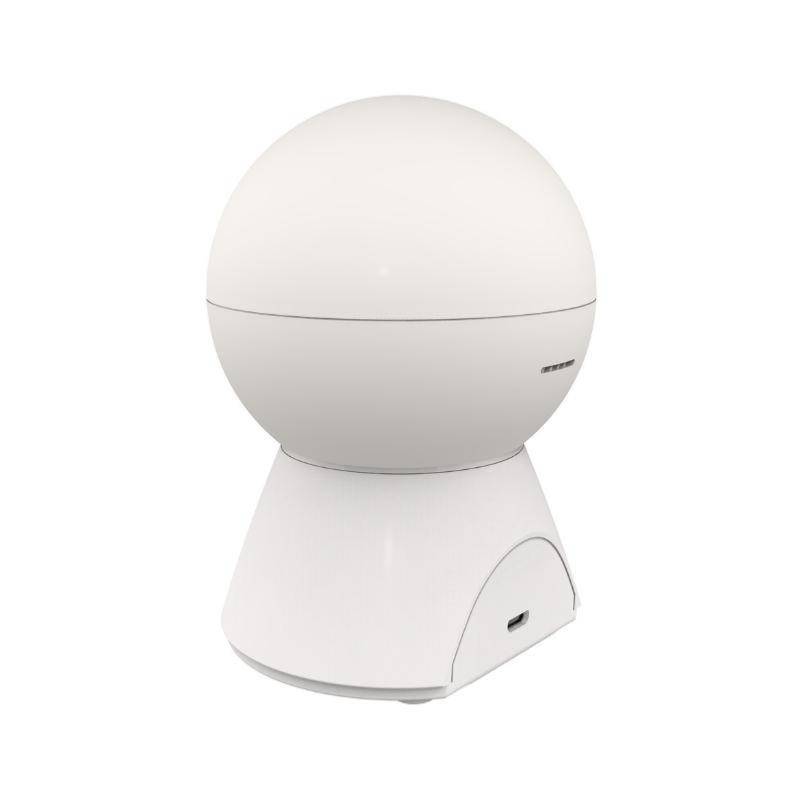 Caméra de Surveillance Intérieure Connectée WiFi Ronde 360° 1080p - SILAMP-4