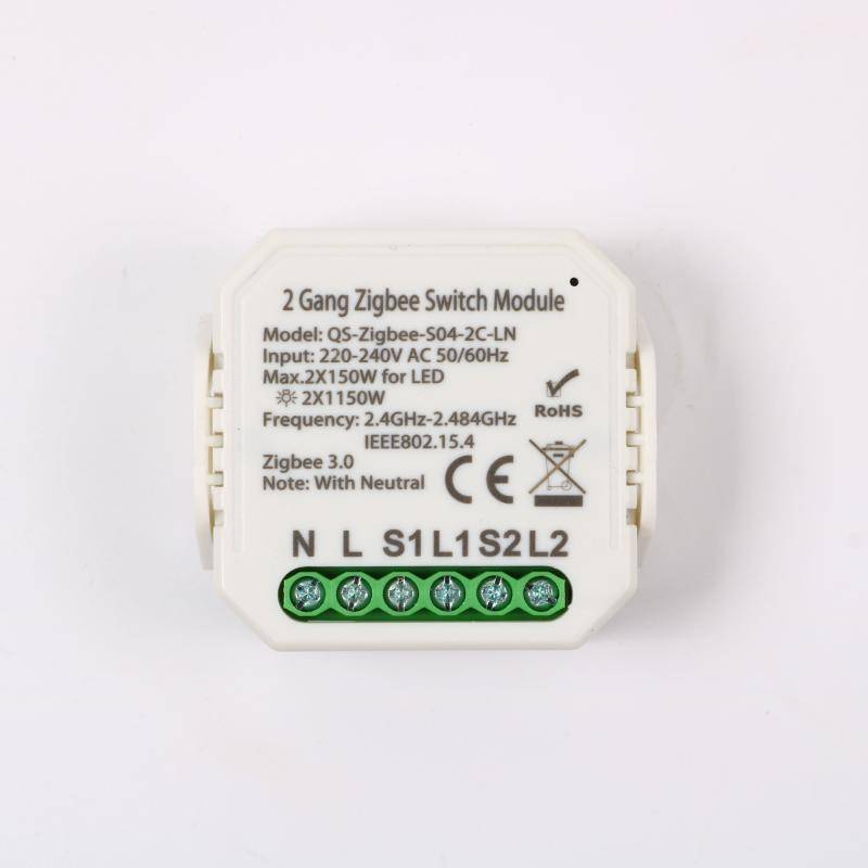 Module Double Interrupteur Zigbee - SILAMP-0