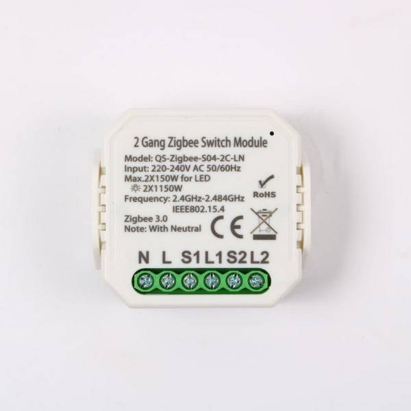 Module Double Interrupteur Zigbee - SILAMP