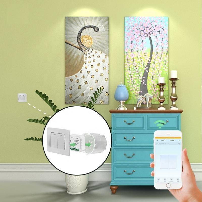 Module Double Interrupteur Zigbee - SILAMP-1