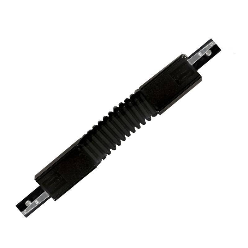 Connecteur flexible pour Rail Triphasé Noir - SILAMP-0