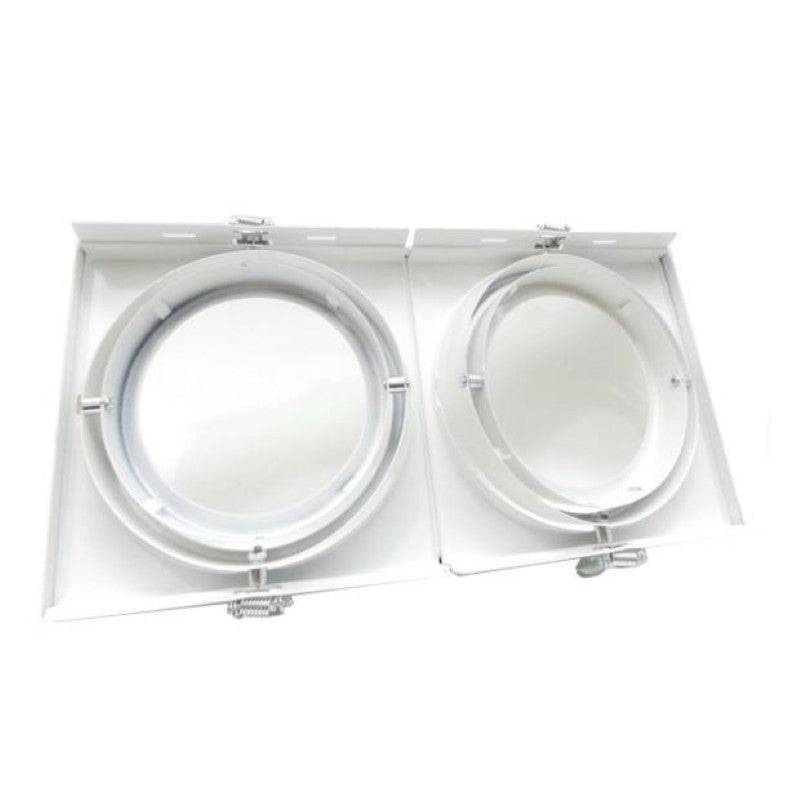 Support Double Encastrable pour Ampoules LED AR111 - SILAMP-2
