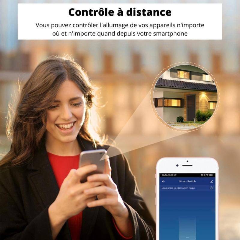 Module Double Interrupteur Zigbee - SILAMP-3