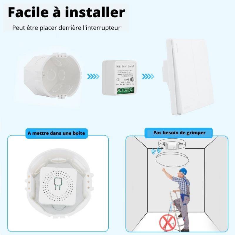 Module Double Interrupteur Zigbee - SILAMP-4