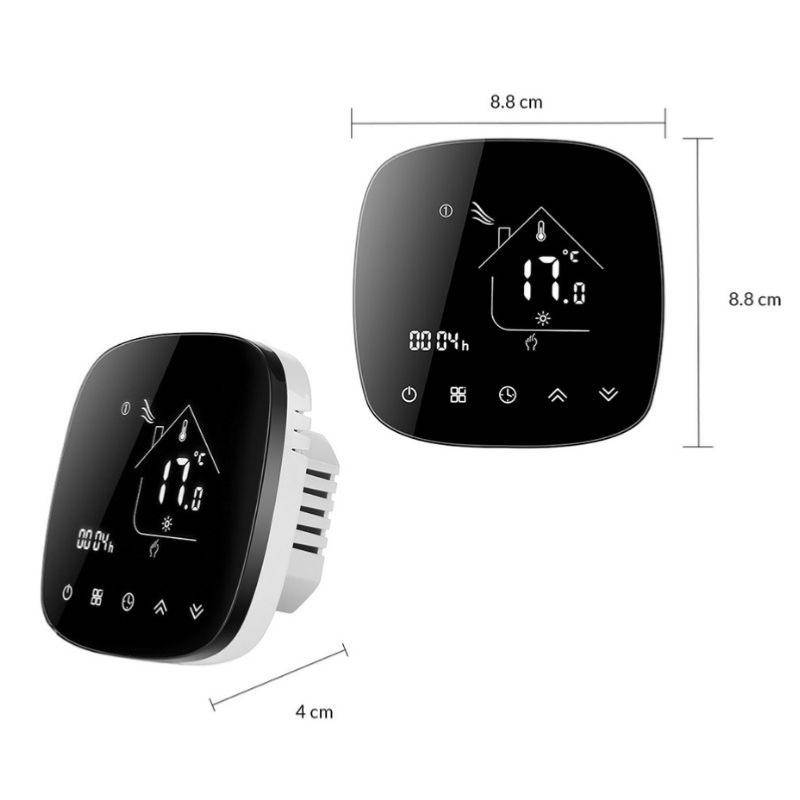 Thermostat Connecté WiFi Chauffage à Eau - SILAMP-4