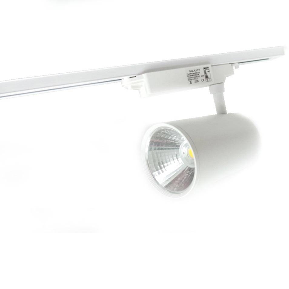 Rail Monophasé pour Spot LED 1m50 BLANC - SILAMP-2