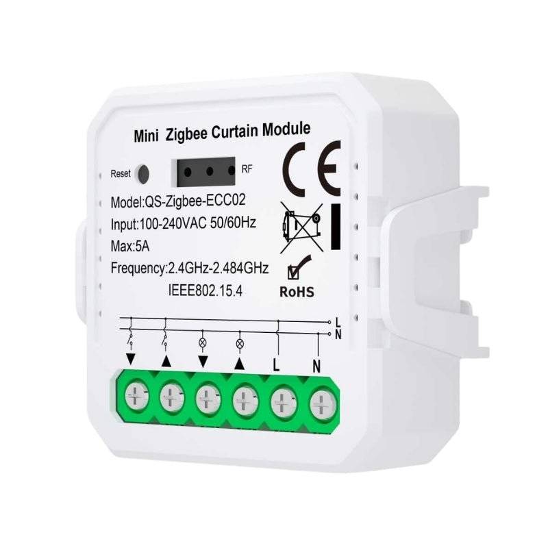 Module Interrupteur pour Volet Roulant Zigbee (2 pièces) + passerelle Zigbee - SILAMP-4