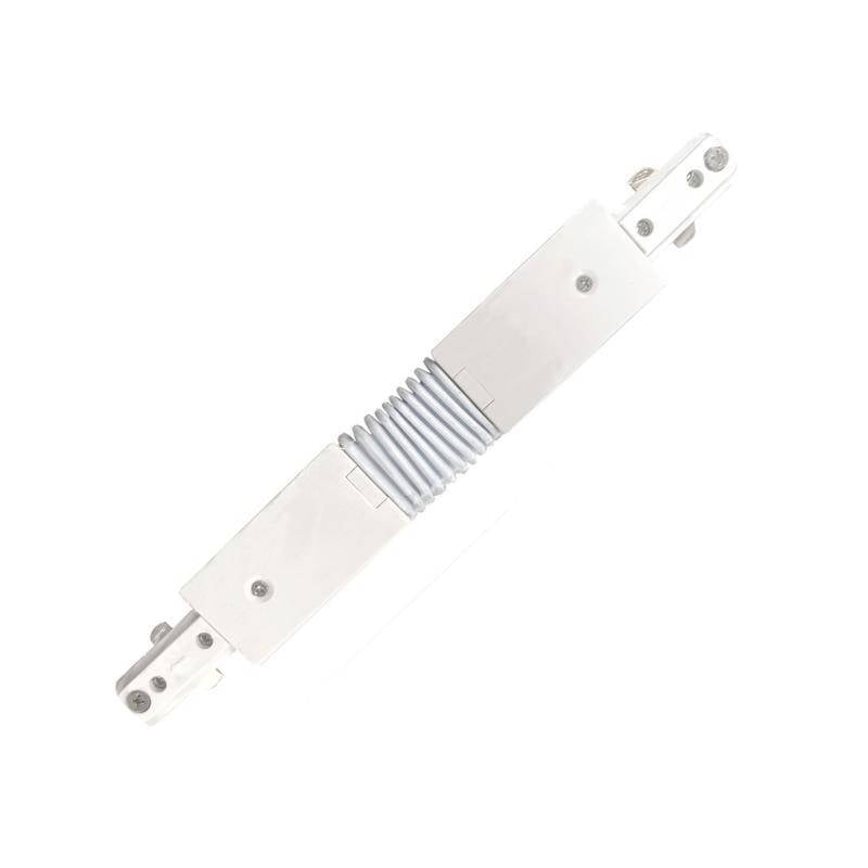 Connecteur flexible pour Rail Monophasé Blanc - SILAMP-0