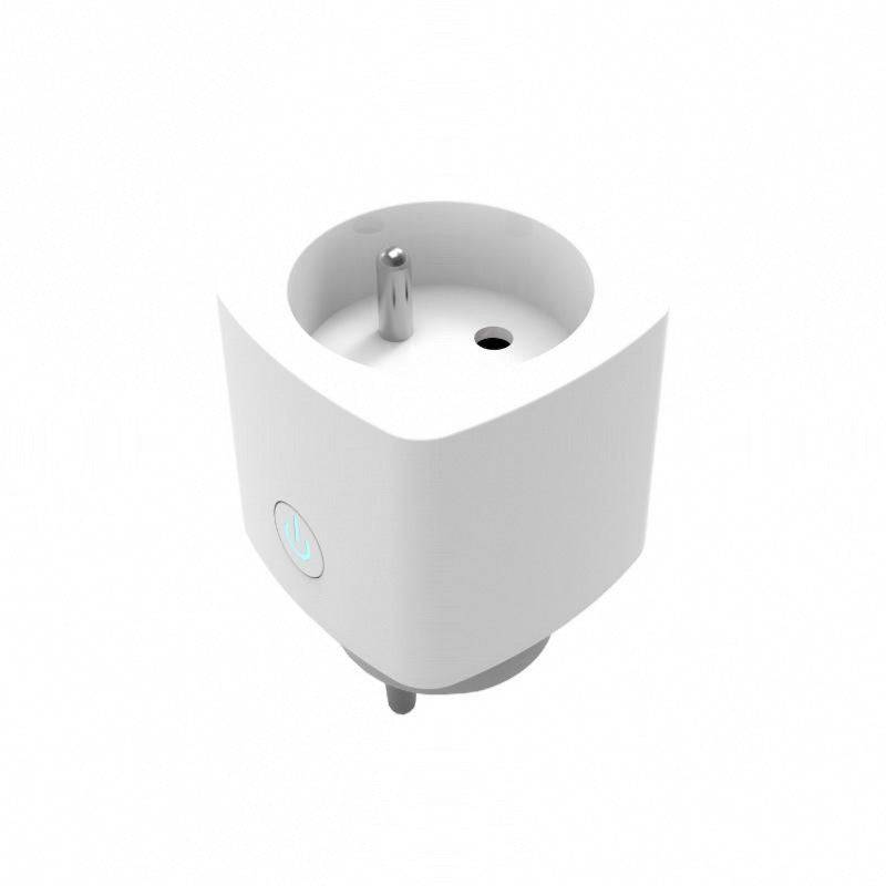 Prise Connectée WiFi Simple avec Minuteur et Compteur de consommation - SILAMP-0