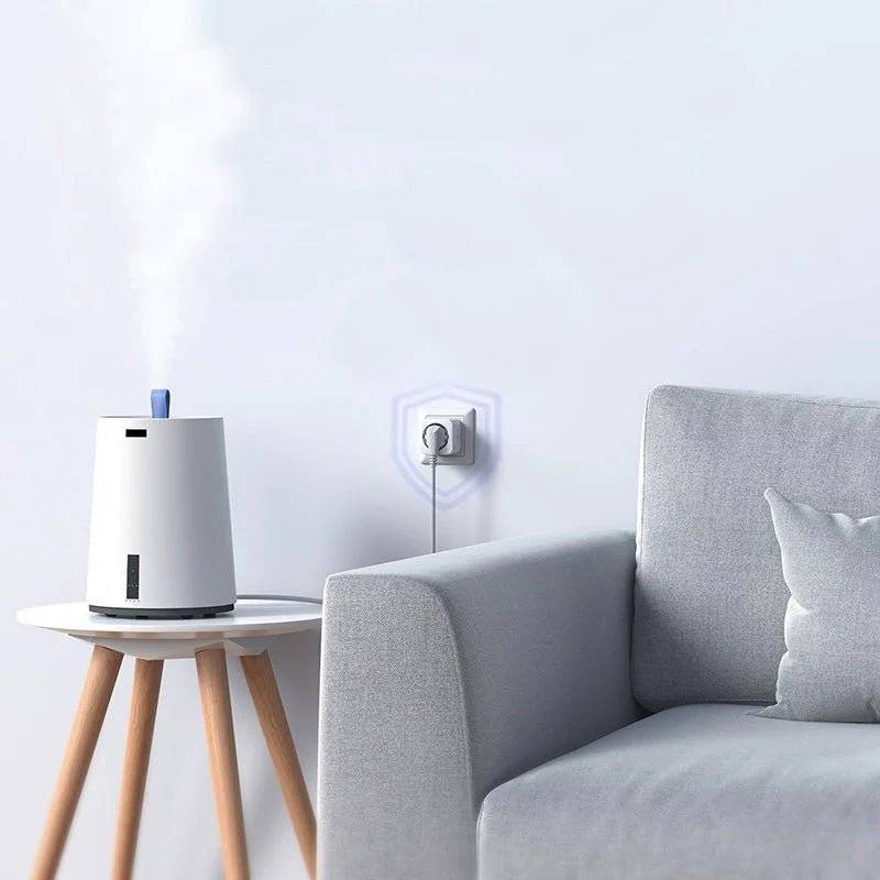 Prise Connectée WiFi Simple avec Minuteur et Compteur de consommation - SILAMP-1